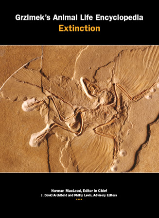 Cover of Grzimek's Animal Life Encyclopedia  Extinction