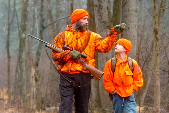 Father and Son Deer Hunt
