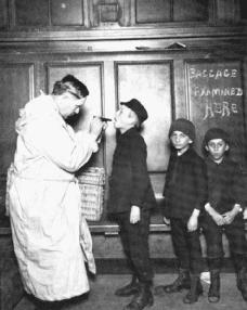 ellis island ancestors pass did march through health york