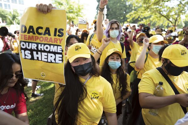 DACA Supporters Rally on Capitol Hill