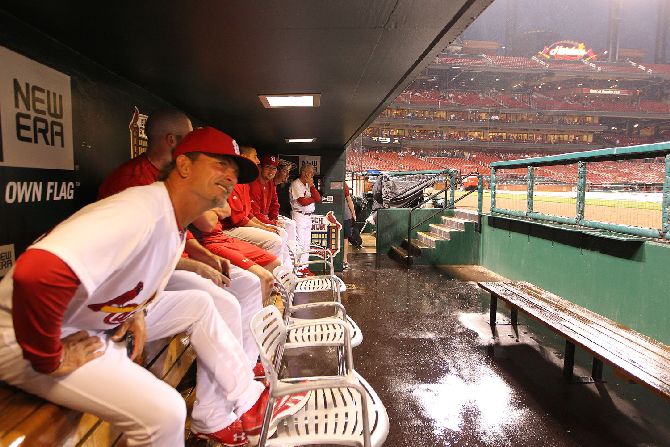 Cardinals' Game in St. Louis Rained Out
