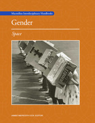 Gender: Space, ed. , v.  Cover