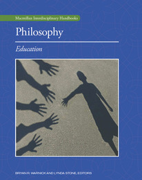 Philosophy: Education, ed. , v. 