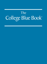The College Blue Book, ed. 43, v. 