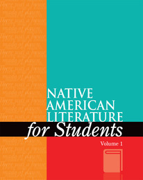 Native American Literature For Students, ed. , v. 1