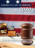 American Law Yearbook 2020, ed. , v.  Cover