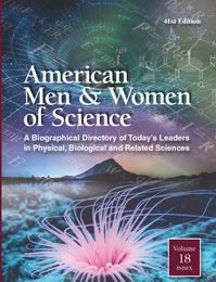American Men & Women of Science, ed. 41, v. 