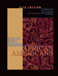 Who's Who Among African Americans, ed. 37, v. 