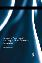 Language Contact and the Origins of the Germanic Languages, ed. , v. 
