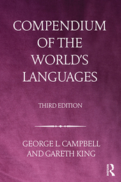 Compendium of the World's Languages, ed. 3, v. 