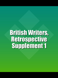 British Writers, Retrospective Supplement 1, ed. , v. 
