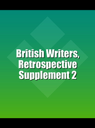 British Writers, Retrospective Supplement 2, ed. , v. 