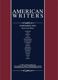 American Writers, Supplement 26, ed. , v. 