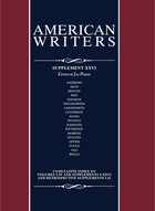 American Writers, Supplement 26, ed. , v.  Cover