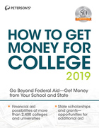 Peterson's® How to Get Money for College 2019, ed. 36, v. 