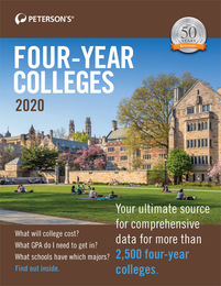 Peterson's® Four-Year Colleges 2020, ed. 50, v. 