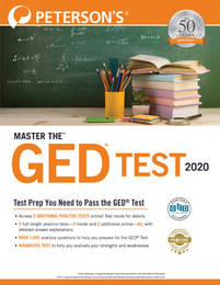 Peterson's Master the GED Test 2020, ed. 31, v. 