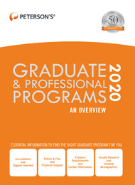 Peterson's Graduate & Professional Programs, ed. 54, v. 