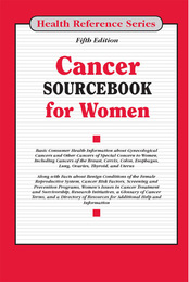 Cancer Sourcebook for Women, ed. 5, v. 