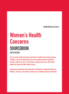 Women's Health Concerns Sourcebook, ed. 6, v.  Cover