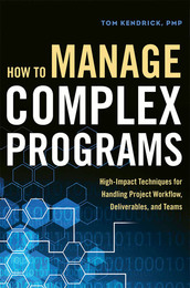How to Manage Complex Programs, ed. , v. 