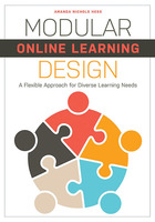 Modular Online Learning Design, ed. , v. 