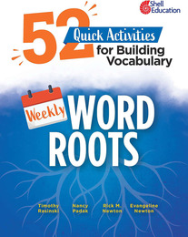 Weekly Word Roots, ed. , v. 