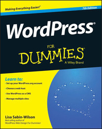 WordPress For Dummies®, ed. 7, v. 