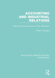 Accounting and Industrial Relations, ed. , v. 