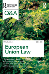 European Union Law 2013–2014, ed. 9, v. 