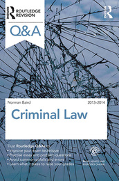 Criminal Law 2013–2014, ed. 9, v. 