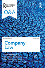 Company Law 2013-2014, ed. 8, v. 