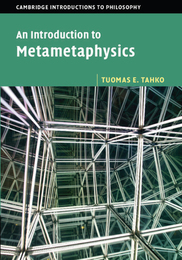 An Introduction to Metametaphysics, ed. , v. 