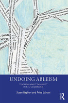Undoing Ableism, ed. , v.  Cover