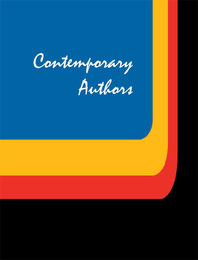 Contemporary Authors, ed. , v. 383