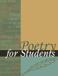 Poetry for Students, ed. , v. 51
