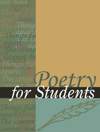 Poetry for Students, ed. , v. 55