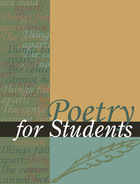 Poetry for Students, ed. , v. 58 Cover