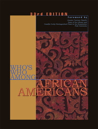 Who's Who Among African Americans, ed. 33, v. 