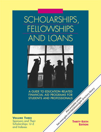 Scholarships, Fellowships and Loans, ed. 36, v. 