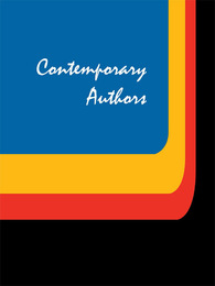 Contemporary Authors, ed. , v. 415
