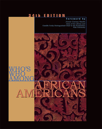 Who's Who Among African Americans, ed. 34, v. 