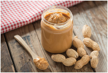 Peanuts and peanut butter.
