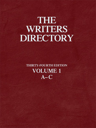 The Writers Directory, ed. 34, v. 