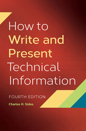 How to Write and Present Technical Information, ed. 4, v. 