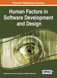 Human Factors in Software Development and Design, ed. , v. 