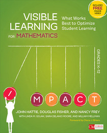 Visible Learning for Mathematics, Grades K-12, ed. , v. 