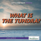 What Is the Tundra?, ed. , v.  Cover