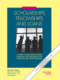 Scholarships, Fellowships and Loans, ed. 41, v. 