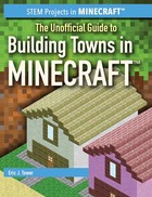 The Unofficial Guide to Building Towns in Minecraft, ed. , v.  Cover